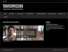 Tablet Screenshot of clubtransmission.com